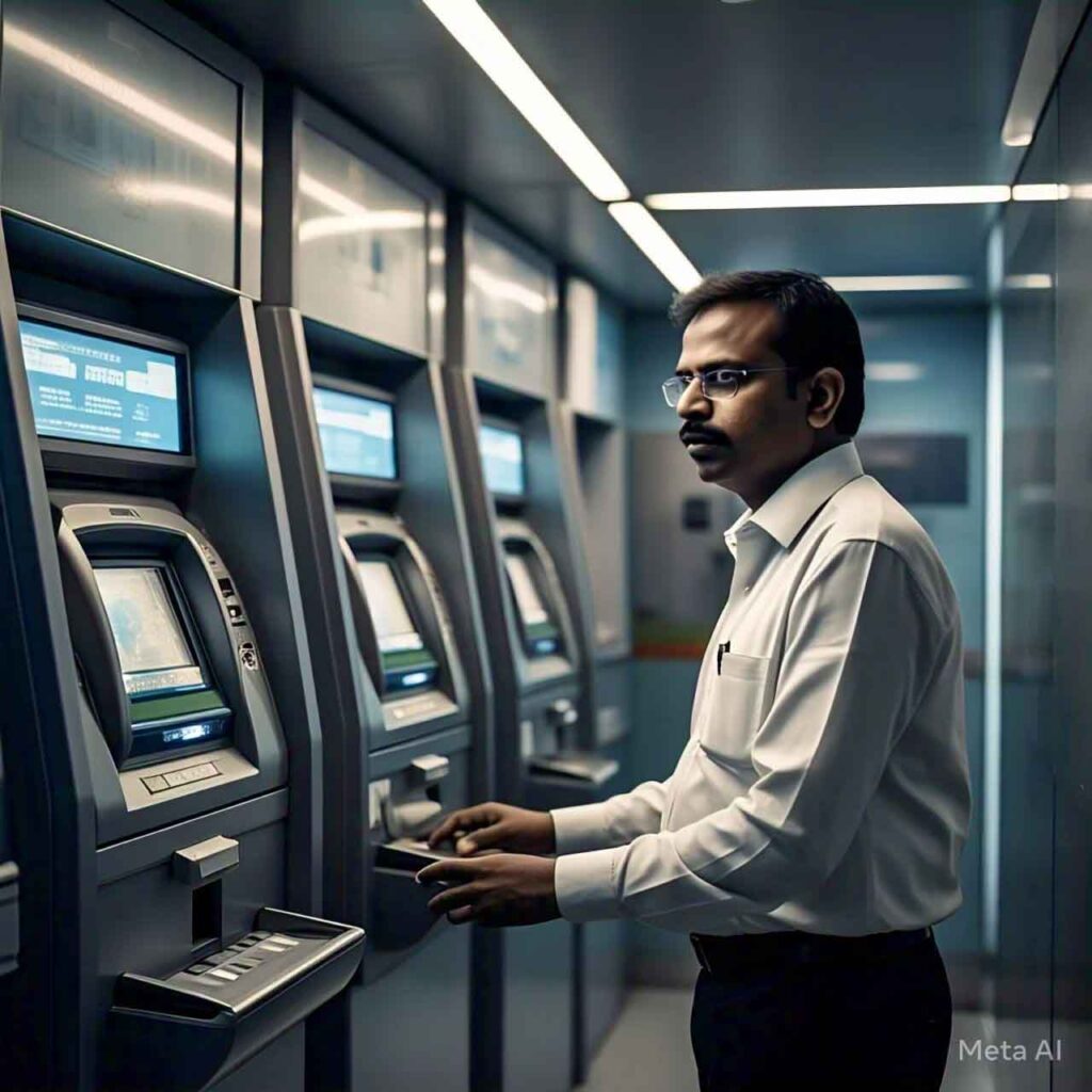 Generating ATM PIN via ATM Machine