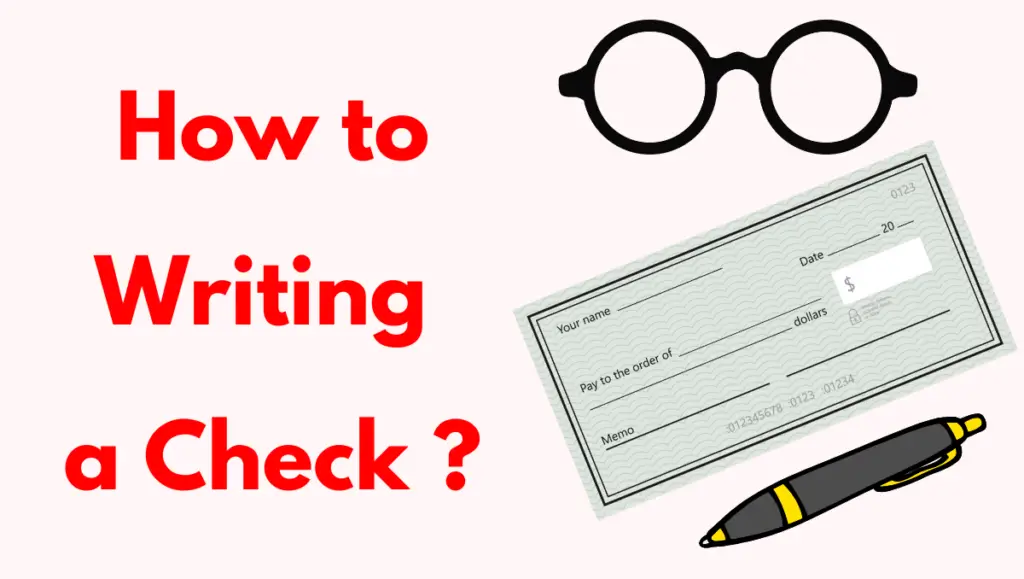 How to Fill a Check